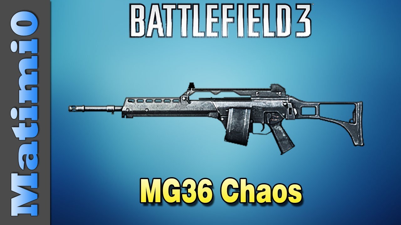 MG36 Chaos - Squad Up (Battlefield 3 Gameplay/Commentary)