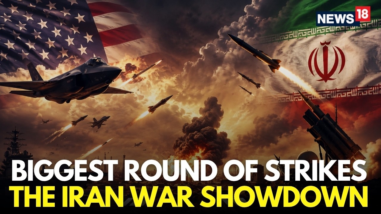 US Iran War LIVE | US Unleashes Biggest Round Of Strikes On Iran | US Iran Latest News |Trump | N18G