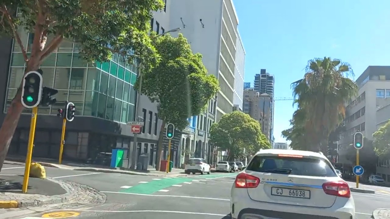 Cape Town CBD drive
