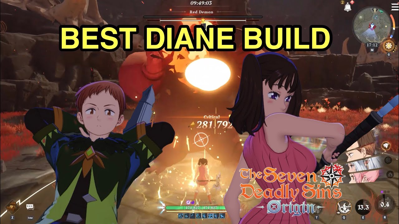 BEST DIANE DPS BUILD - #1 Endgame Diane Axe build - Seven Deadly Sins: Origin