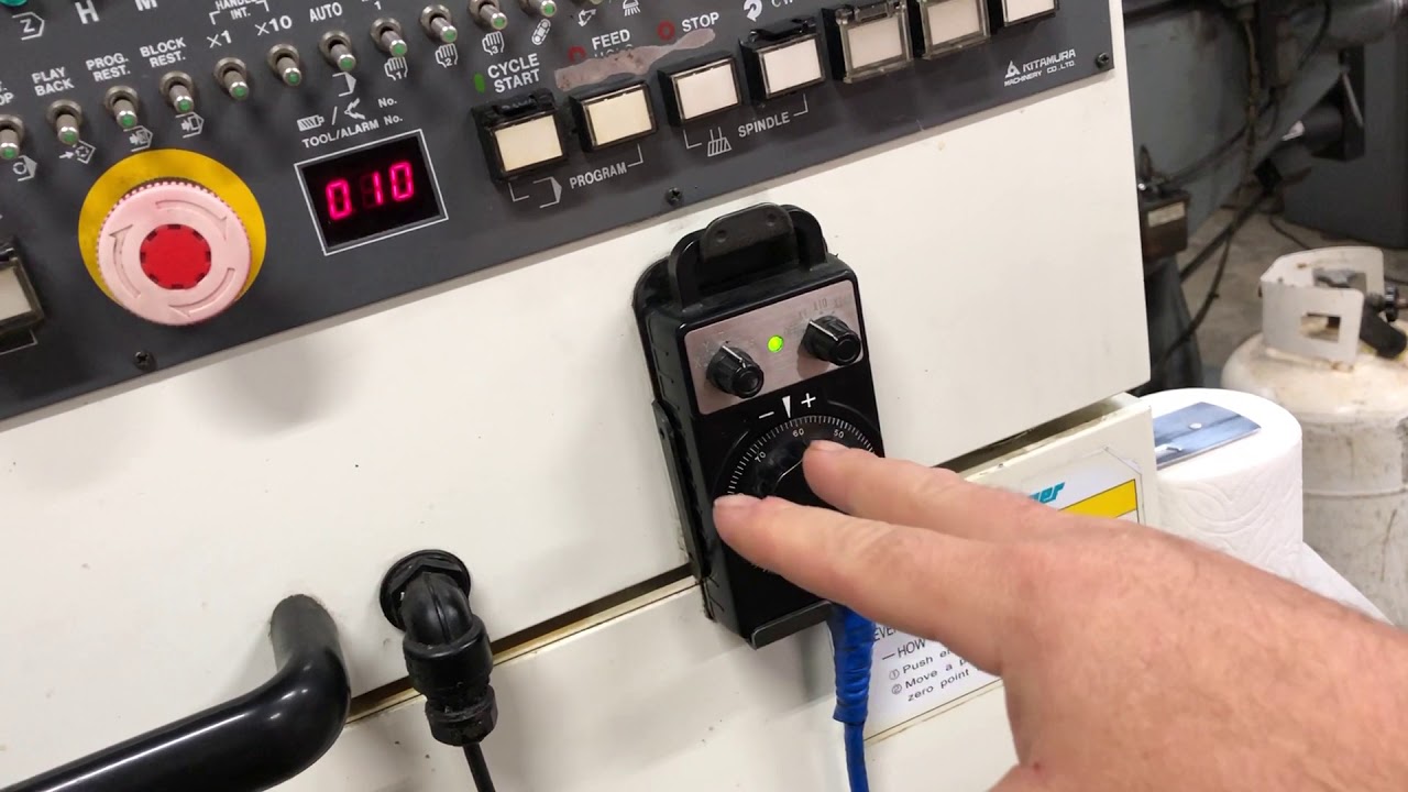 Kitamura 3xi fanuc 16iM-B Tool Length Offset