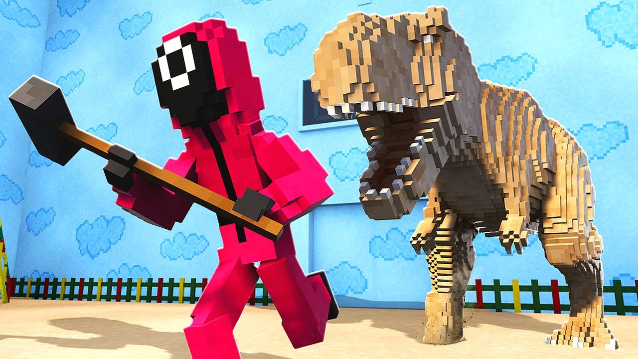 SQUID GAME Voxel Edition - Teardown Mods Gameplay