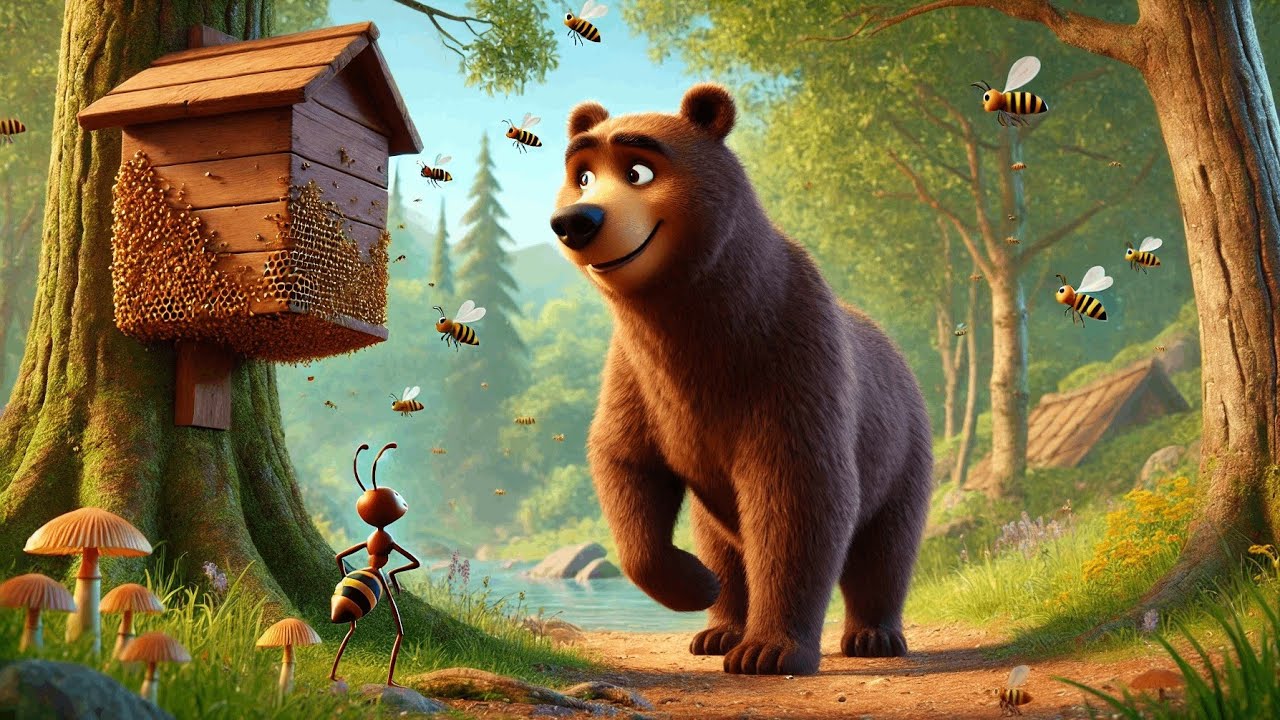 Ursul Mitică - Păcălit de Vulpe 🦊 | C&acirc;ntec Animat cu Aventuri &icirc;n Pădure