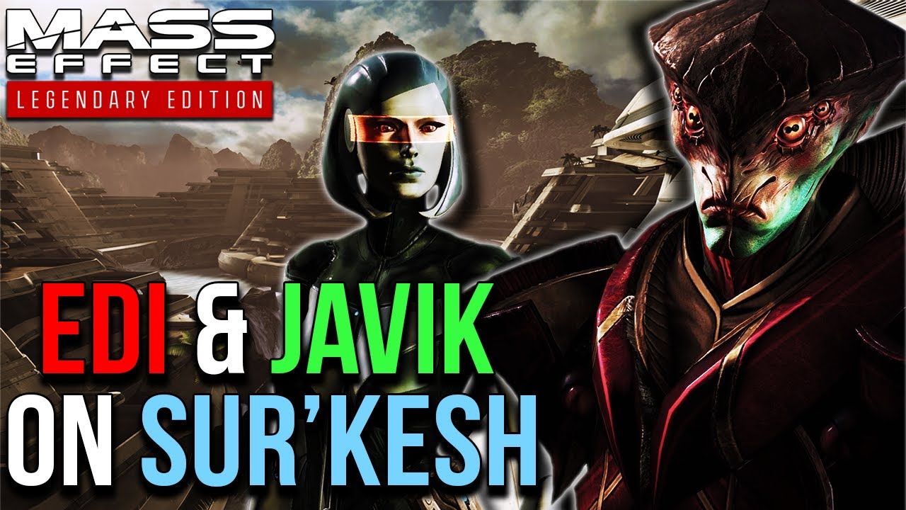 What Happens if you Bring JAVIK and EDI to Sur'Kesh in Mass Effect 3? (Unique Dialogue)