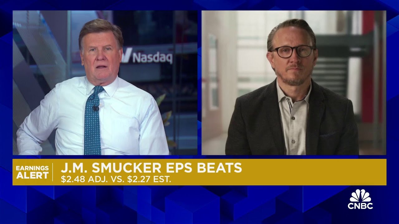 J.M. Smucker CEO on food inflation: Our consumers continue to buy our products