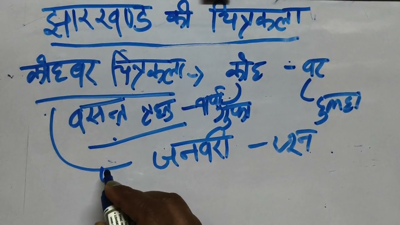 झारखंड की चित्रकला | Paintings | Jharkhand 