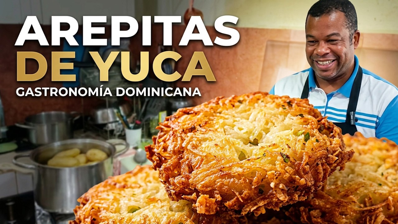 Arepitas de Yuca gastronomía Dominicana