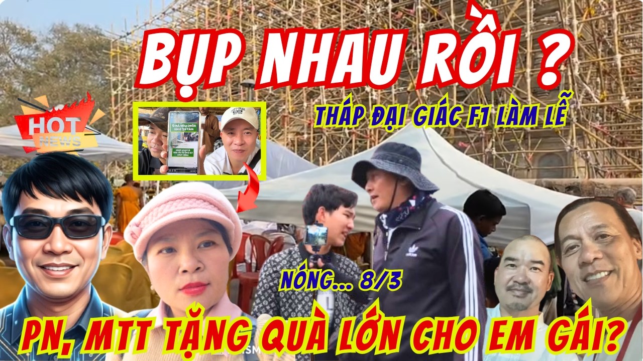 8/3 PN, MTT Tặng Quà Gì Cho Sông Lam? YTB Bụp Nhau Rồi | Tháp Đại Giác Làm Lễ Cùng F1