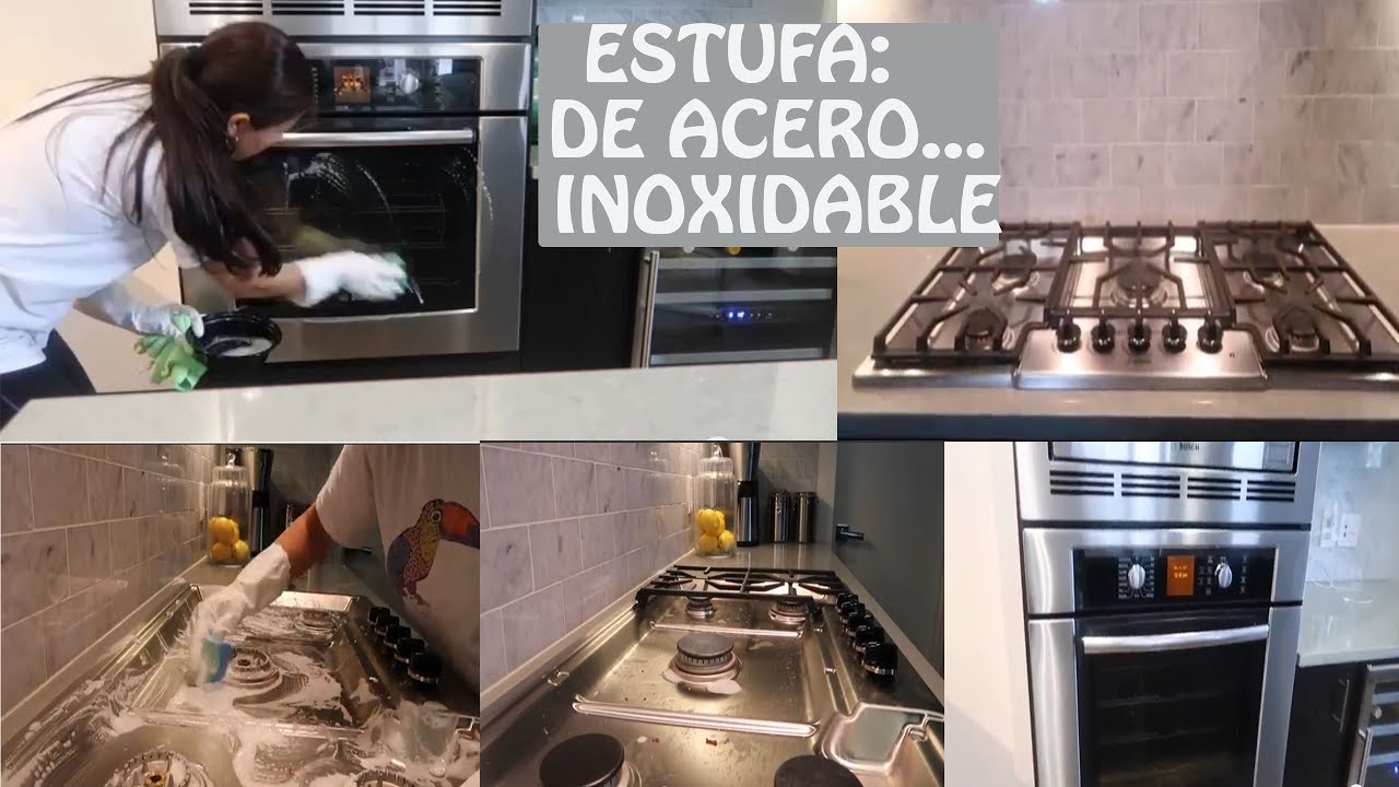 Rapidito  de Limpieza: Como lavar una estufa de Acero Inoxidable???