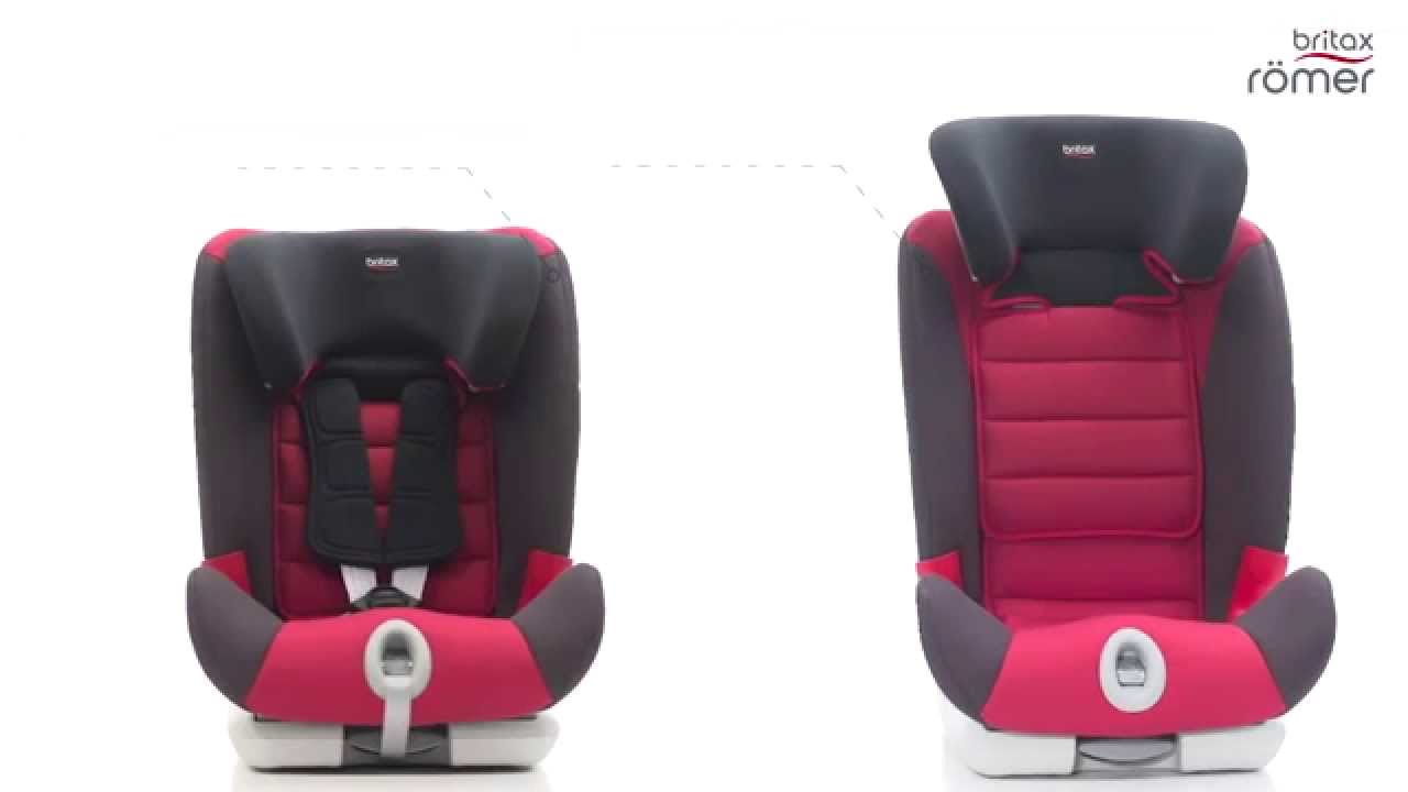 Silla auto ADVANSAFIX video demostrativo www.sillasauto.com