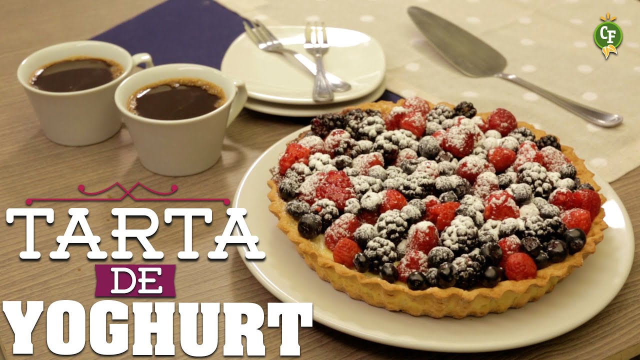 ¿Cómo preparar Tarta de  Yoghurt y Frutos Rojos? - Cocina Fresca