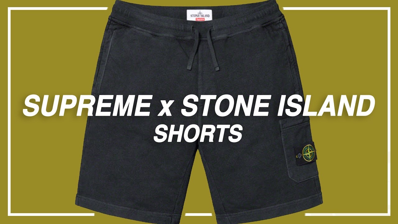 Supreme x Stone Island Shorts (black) - Unboxing/Review