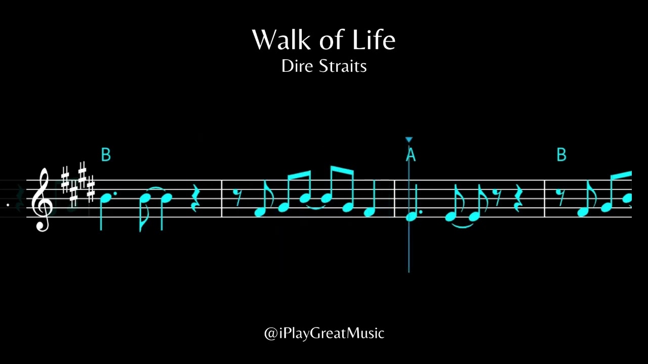 Walk of Life - Dire Straits -Transcription