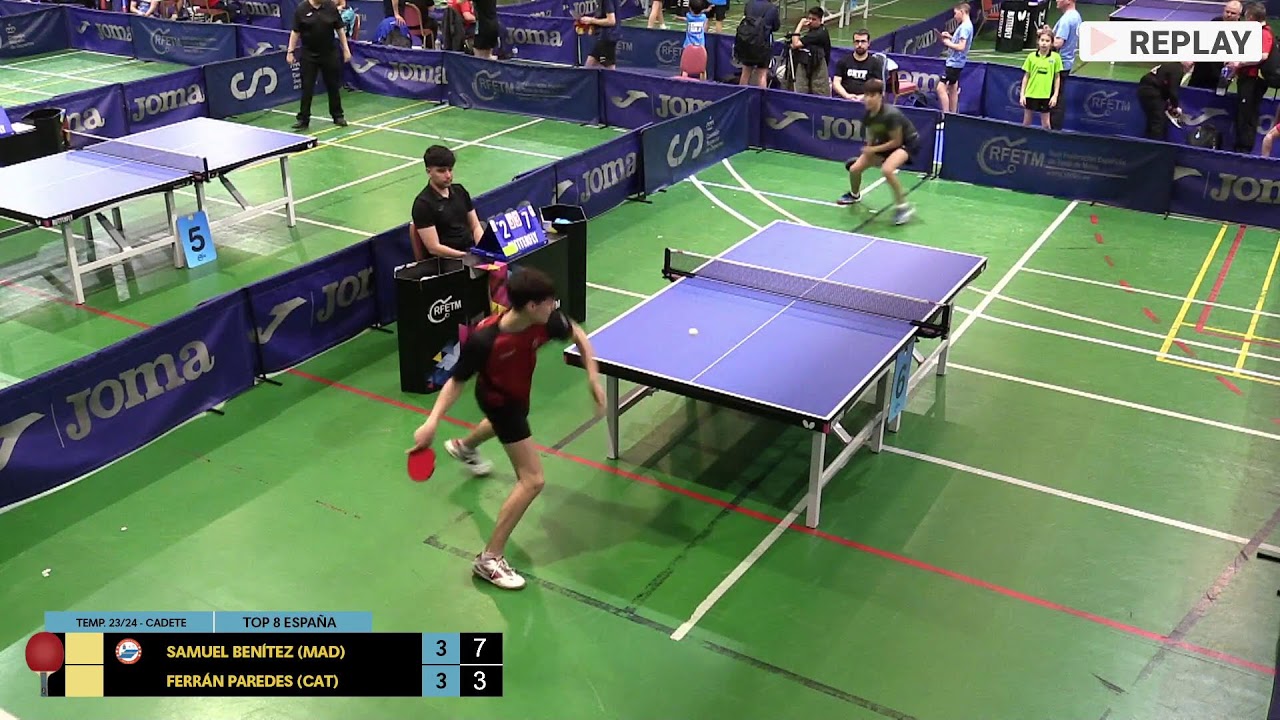 TOP 8. SAMUEL BENÍTEZ (MAD) vs FERRÁN PAREDES (CAT)