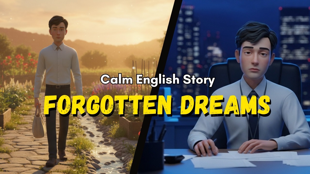 The Garden of Forgotten Dreams | A Calm English Story About Growth
