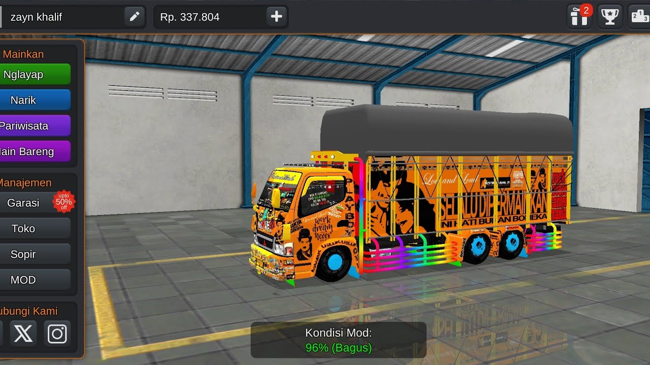 CARA MEMASANG MOD TRUCK BUSSID #bus #truck #viral #youtube @RikiRizola