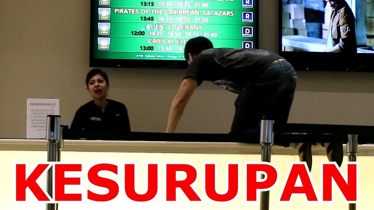PRANK KESURUPAN DIDATENGIN SATPAM ! -Prank Indonesia