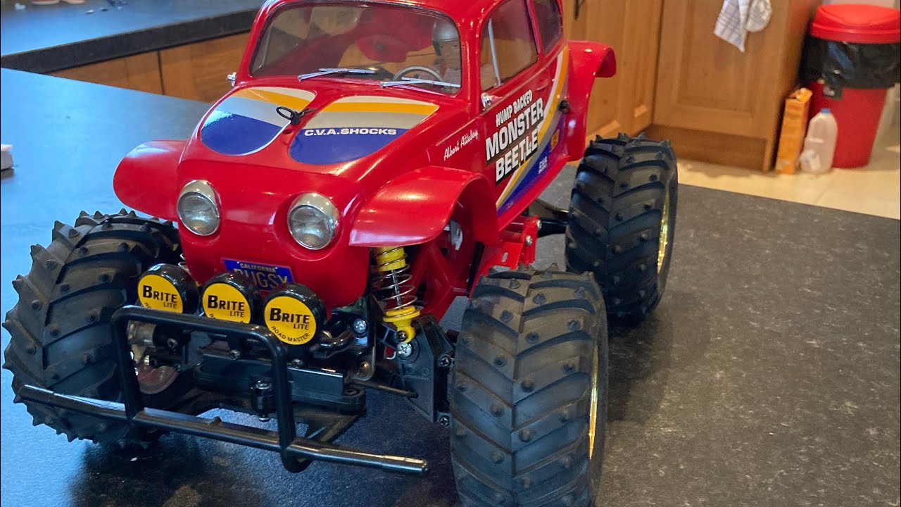 Monster beetle speed run, brushless and 18t pinion gear
