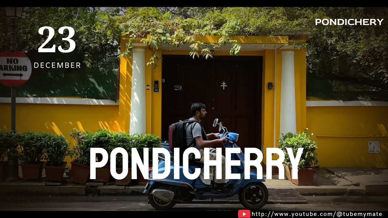 I Spent 48 Hours in Pondicherry(Paradise Beach, Aurobindo Ashram and the aesthetic streets of Pondy)