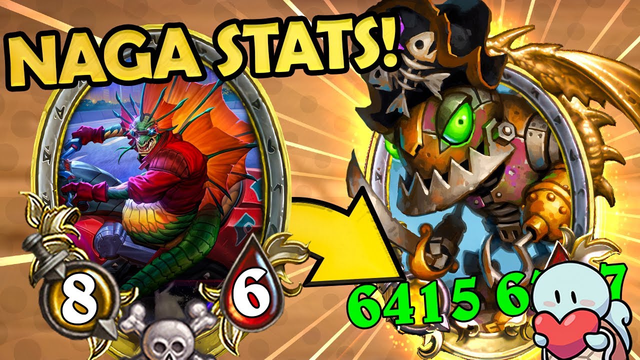 NEW Naga Combo is INSANE | Hearthstone Battlegrounds