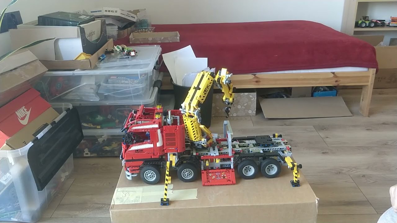 LEGO 8258 Crane Truck functions tests