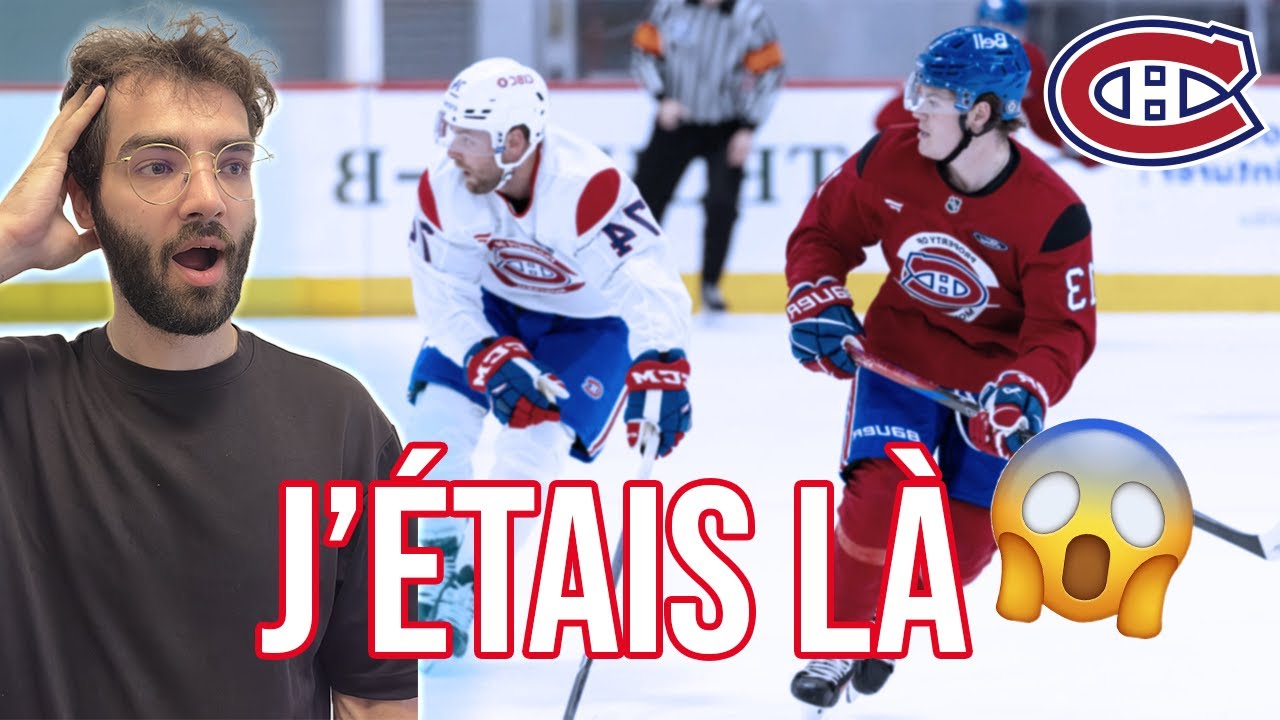 J’ai infiltré un entraînement NHL… C’était INCROYABLE