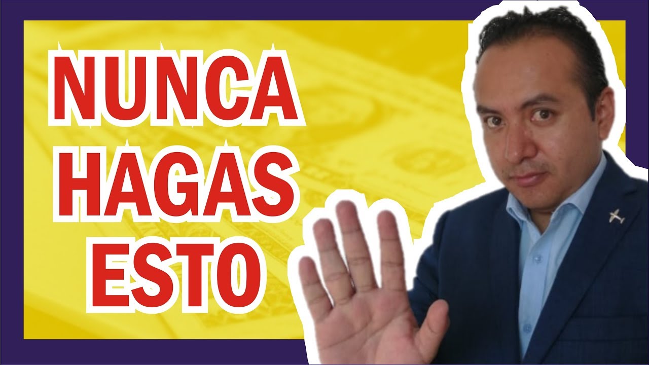 ❌ 3 ERRORES FATALES para TUS FINANZAS PERSONALES 💸