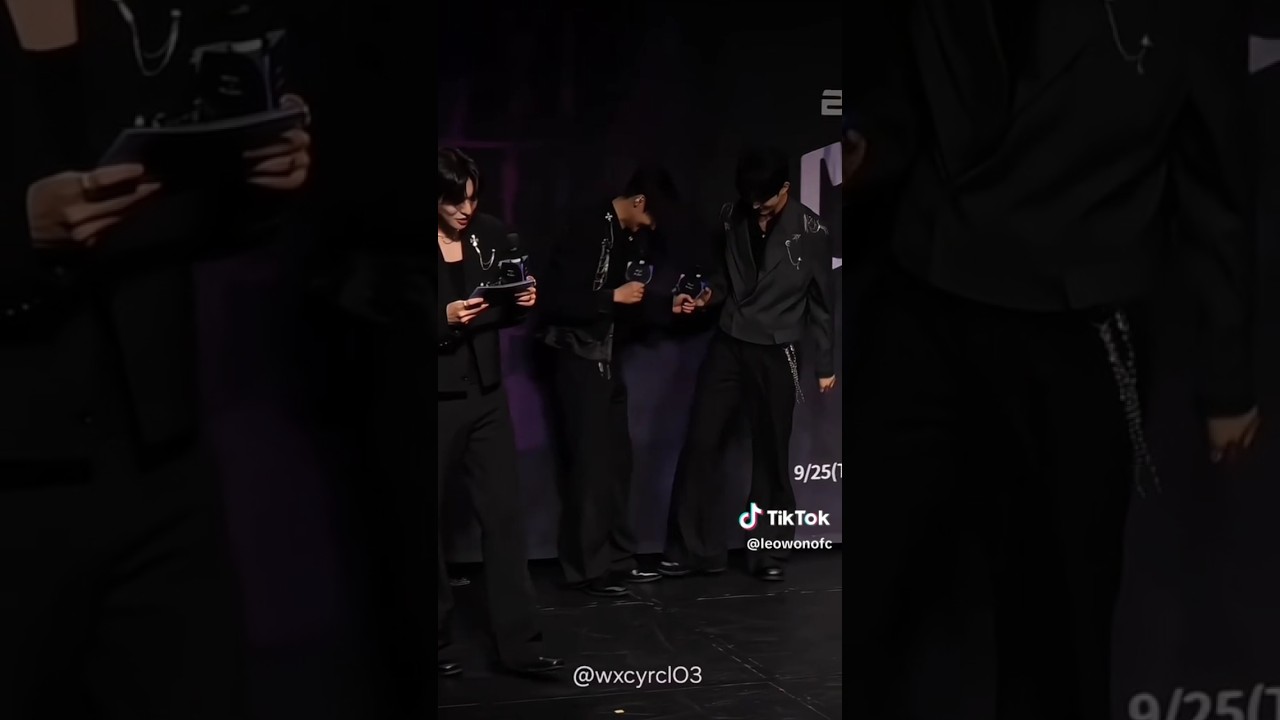 Leo didn't even look at them 🤭 