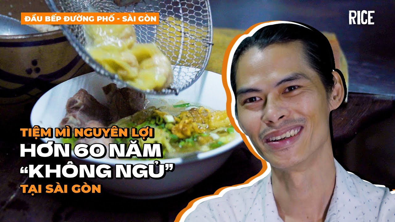 Tiệm mì gốc Hoa 60 năm 