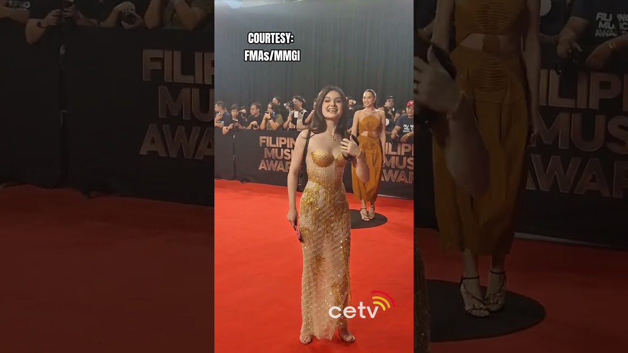 Кира Баллинджер ошеломляет на красной дорожке FMA ✨ #FilipinoMusicAwards #FMAs