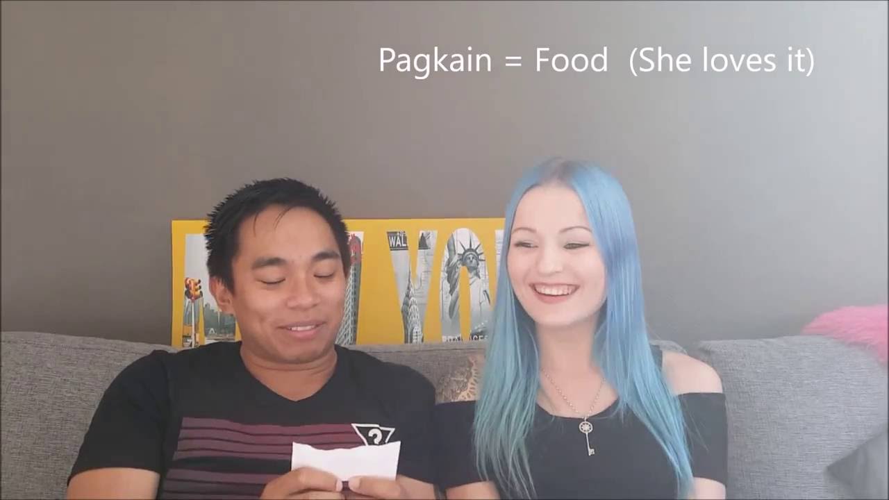 Tagalog Challenge With My Swedish Girlfriend