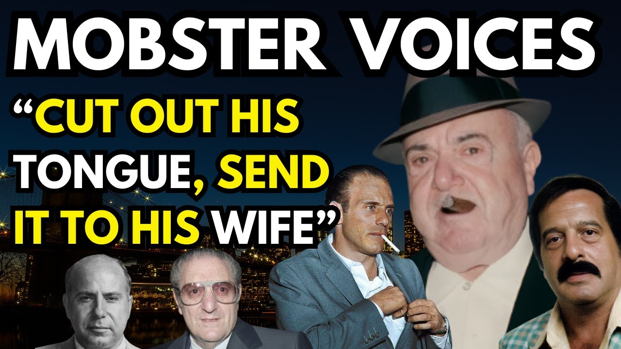 What did FAMOUS MOBSTERS sound like?   LISTEN/WATCH many legendary gangsters SPEAKING
