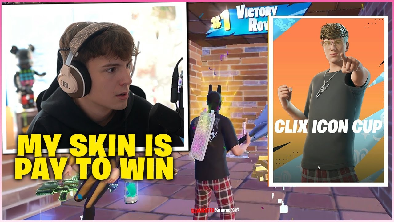 CLIX Proves His ICON SKIN Is PAY To WIN After WINNING His CLIX ICON CUP TOURNAMERNT!