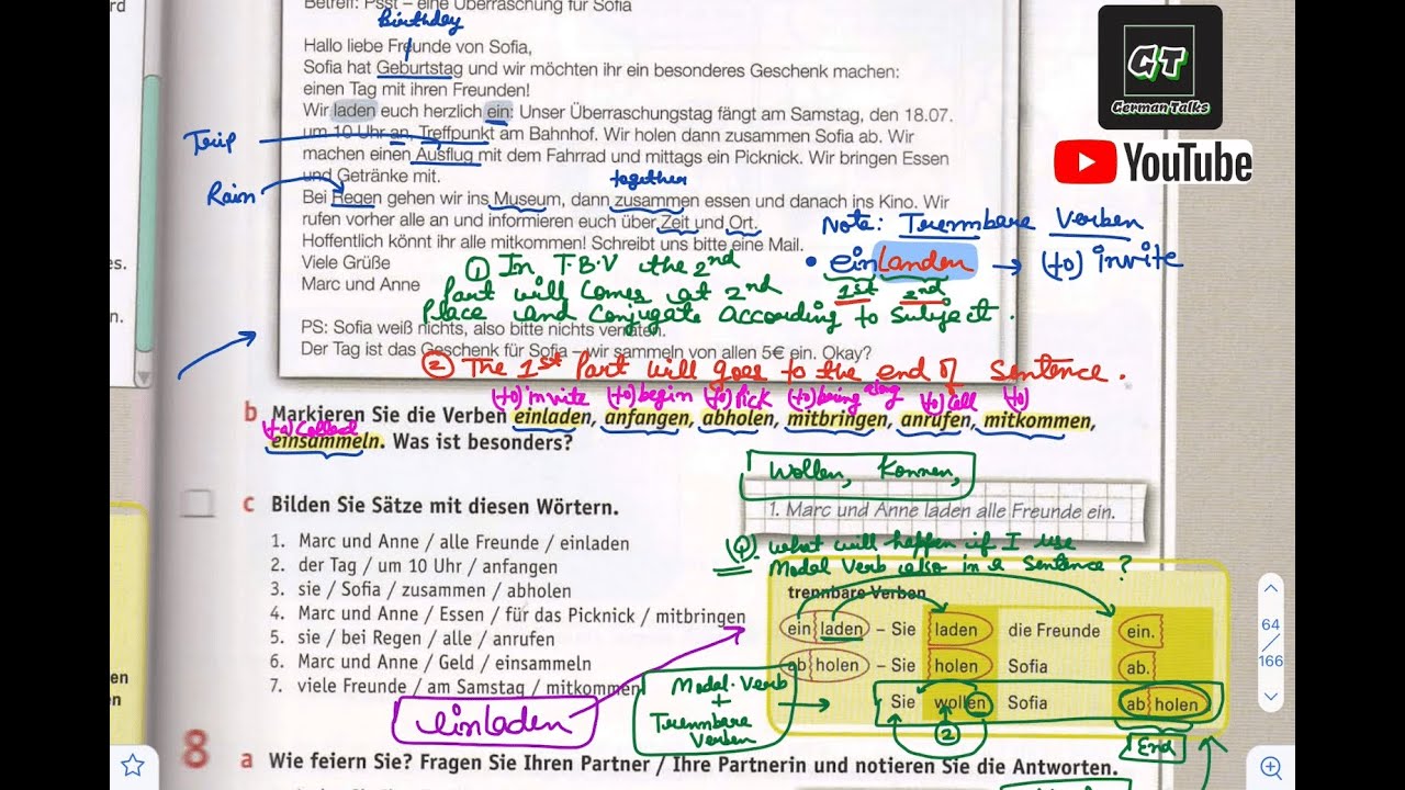 (Lecture: 25) Netzwerk A1 Chapter 6 Kursbuch | German Language A1 Self-Study|