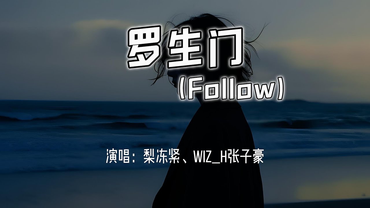 梨冻紧、Wiz_H张子豪 - 罗生门（Follow）『我们看惯了世间的罗生门，变得好像陌生人。』【4k无损|动态歌词 Lyrics】