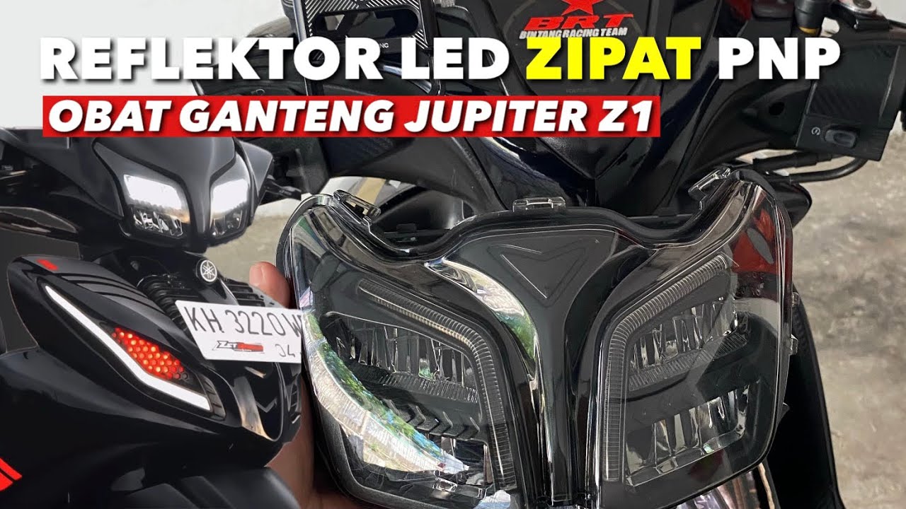 Review & Pasang Lampu LED Zhipat di Jupiter Z1 || Solusi Buat Kalian Yang Mengejar Look Keren !!!
