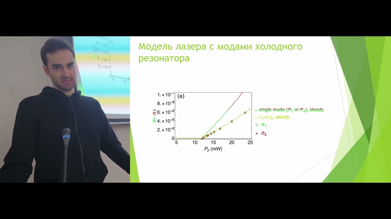 Высоких Д.К. Модель волоконного РОС лазера с резонатором сложной структуры и неоднородной накачкой