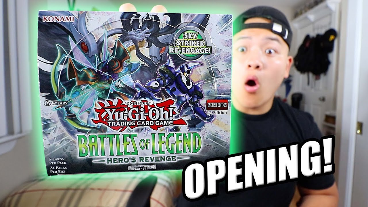 Yu-Gi-Oh! NEW BATTLES OF LEGEND HERO'S REVENGE BOOSTER BOX OPENING 2019!