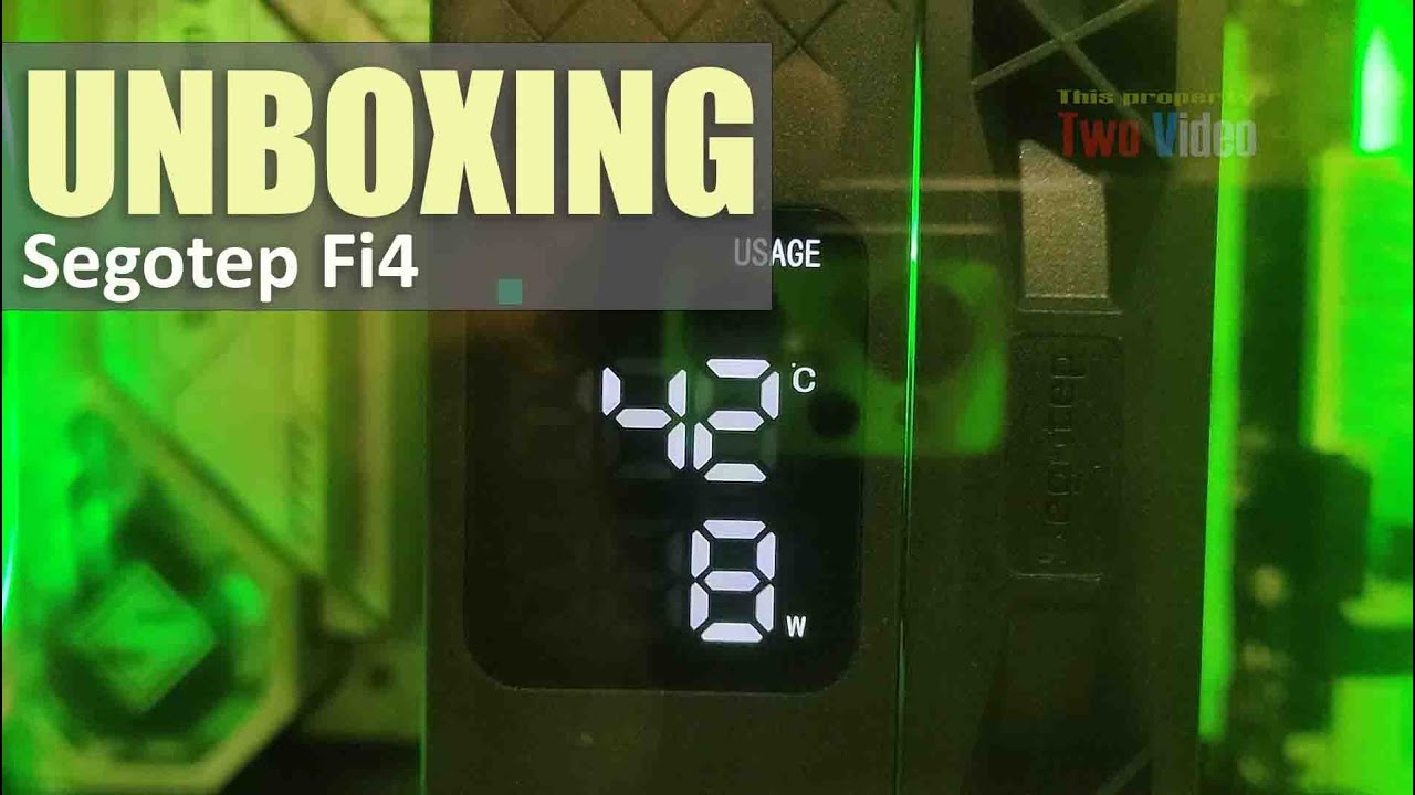 Segotep Fi4 Unboxing & Bench | Budget Air Cooler