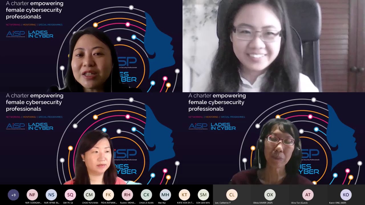 Ladies in Cyber School Talk, ITE, 6 November 2020