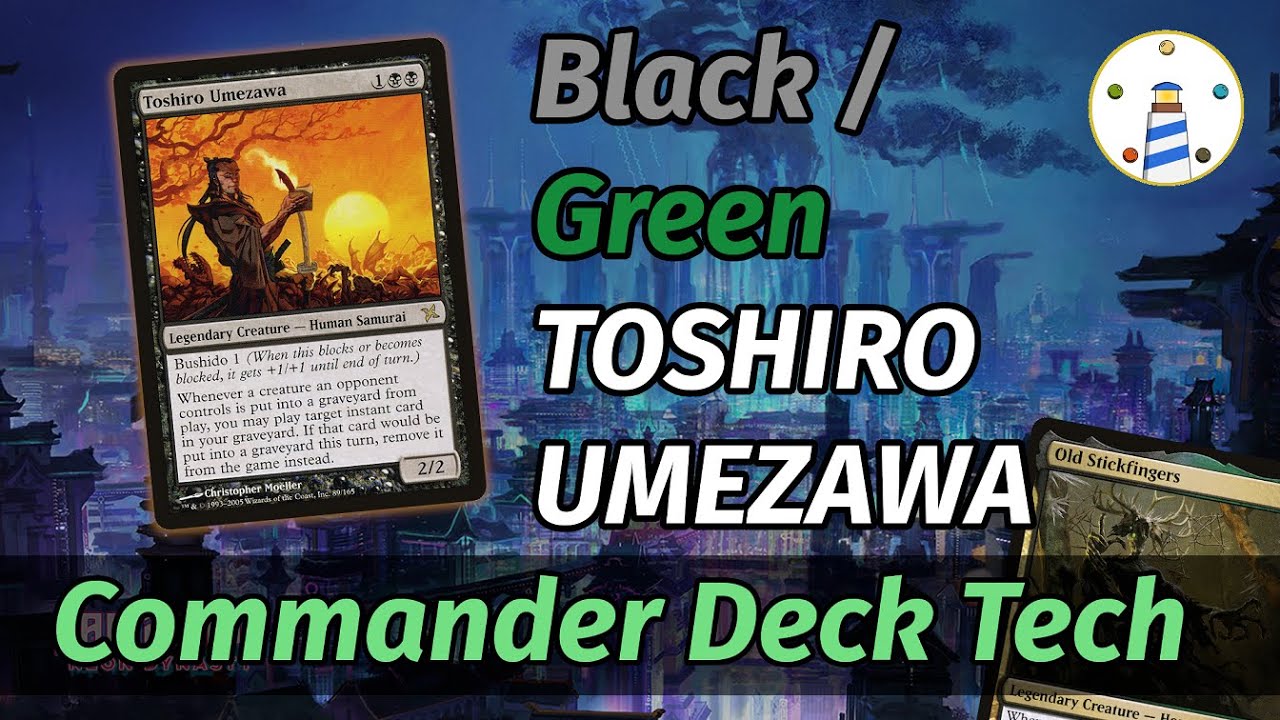 MTG Commander Deck Tech - Golgari Toshiro Umezawa