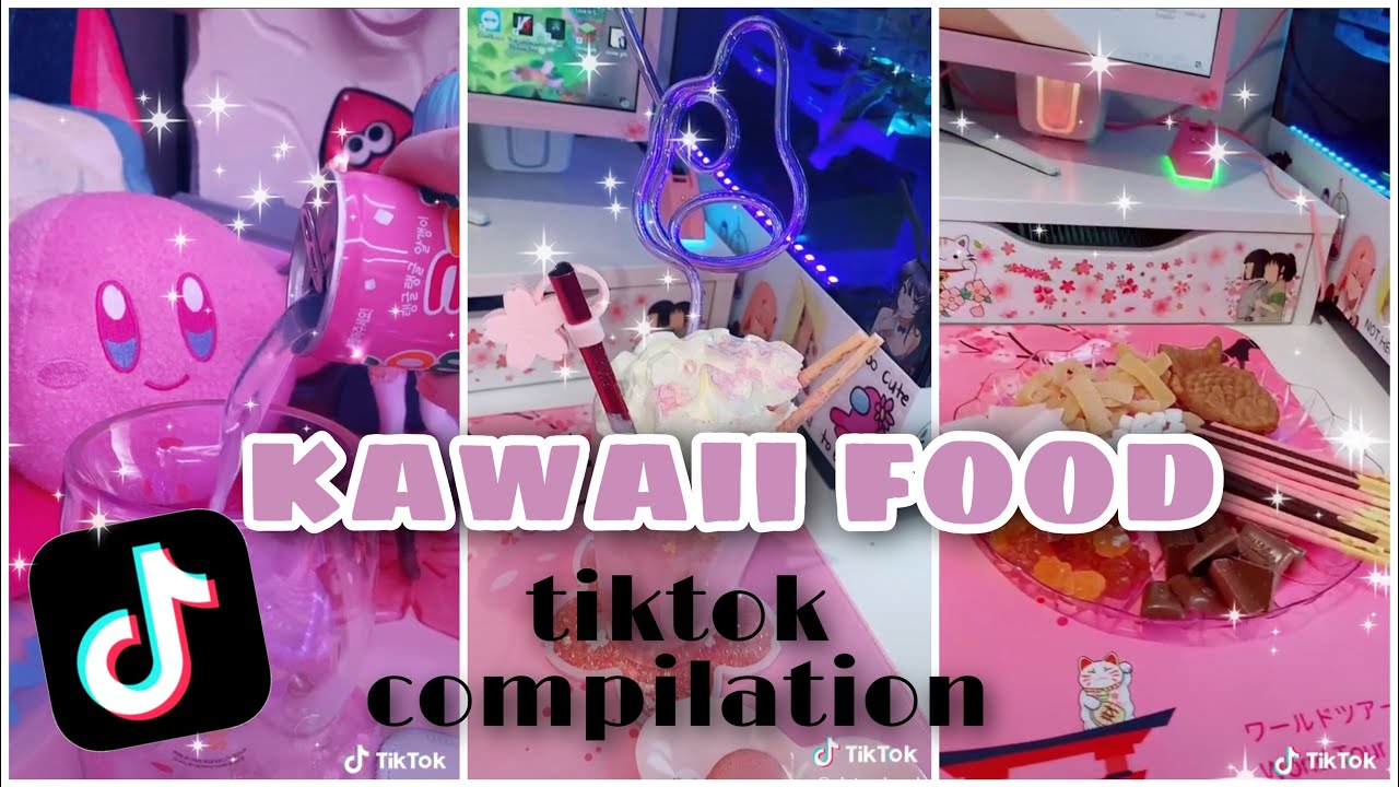 japanese kawaii food and snack ASMR tiktok compilation