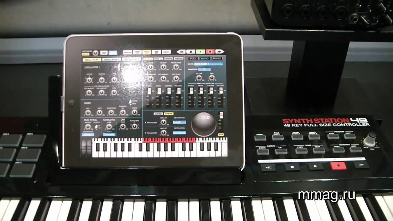 mmag.ru: Musikmesse 2011 - Akai Synthstation 49