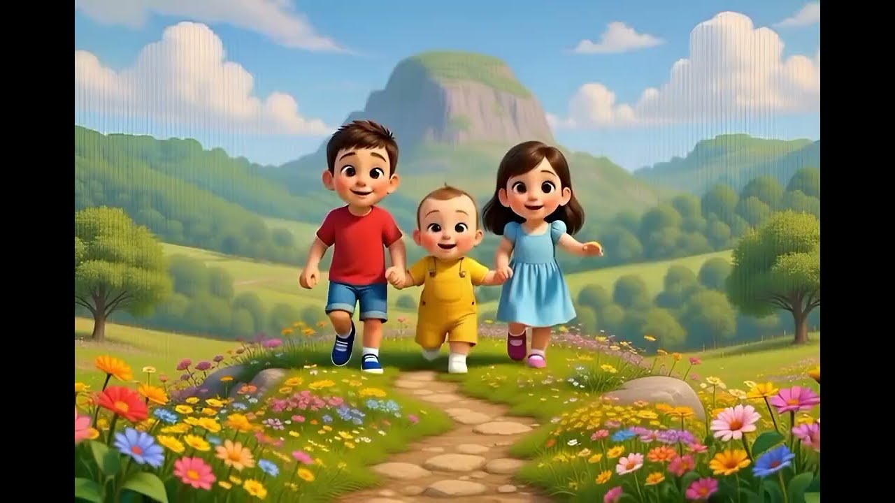 رحلة الجبل العالي ⛰️🌿 | مغامرة ممتعة للأطفال مع أغنية حماسية📝 الوصف: