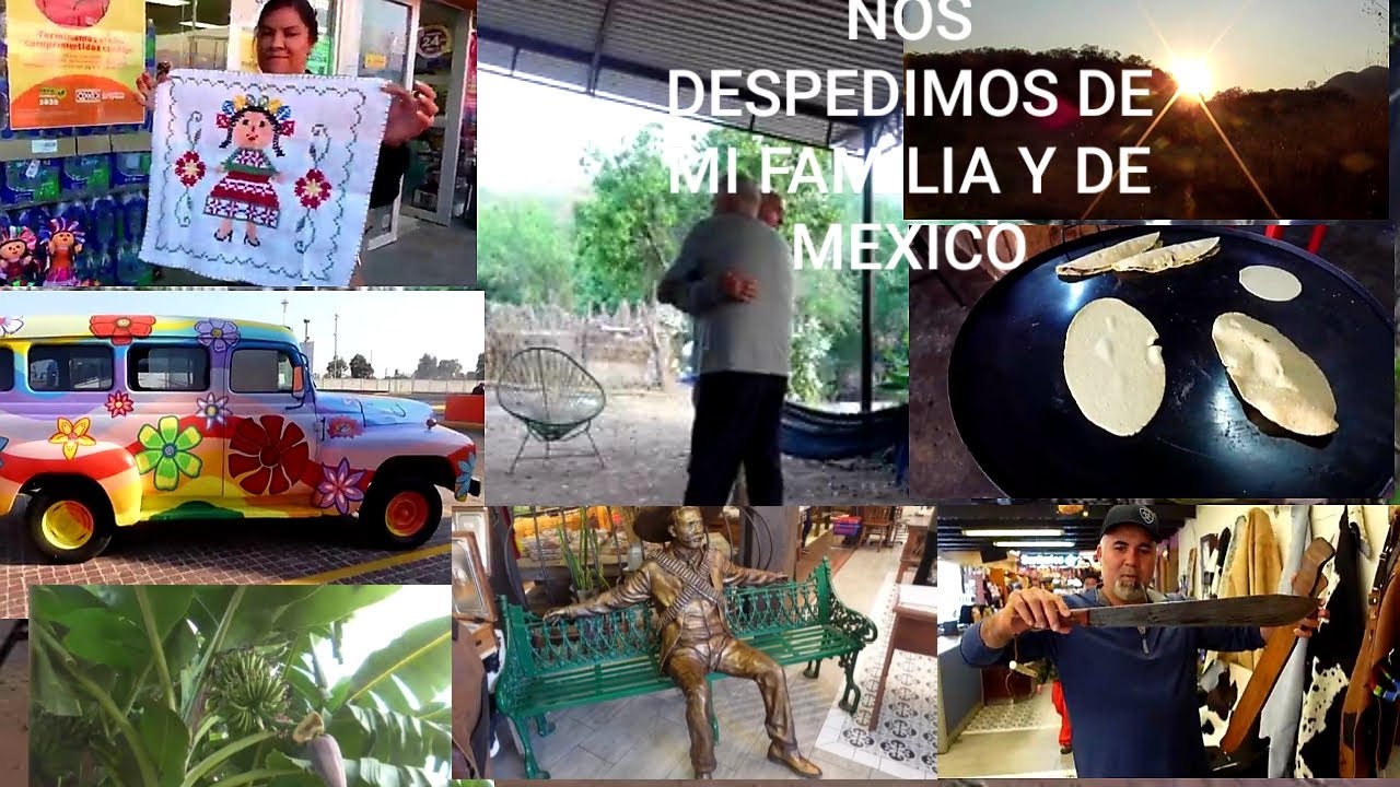 NUESTRA DESPEDIDA Y  REGRESO A TEXAS-MUY TRISTE DEJAR A NUESTROS SERES QUERIDOS-GRACIAS 🇲🇽