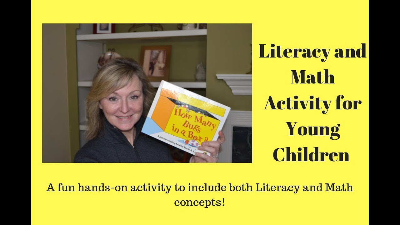 Easy Literacy and Math Activity for Preschool/Daycare Children