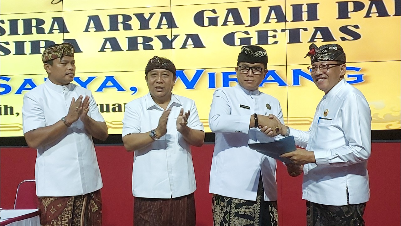 MAHASABHA II ARYA GAJAH PARA KEMBALI TETAPKAN KETUT SUADNYANA SEBAGAI KETUM 2026-2031
