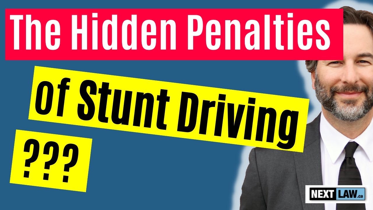 The hidden Penalties of Stunt Driving You Never Knew!