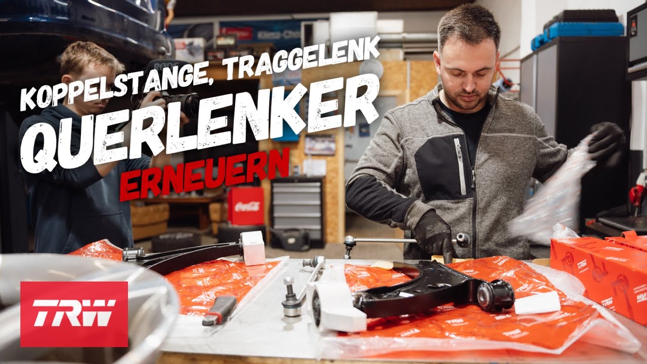 Querlenker, Traggelenk und Koppelstange erneuern | Golf 6 | TRW | Matthias Stockinger