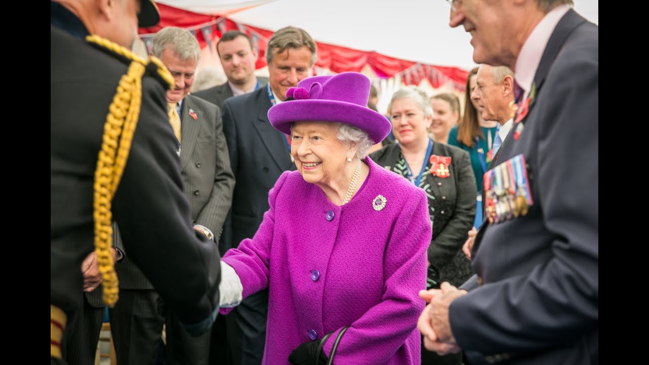 The Queen's visit to Royal British Legion Industries’ village to celebrate our centenary on 06/11/19